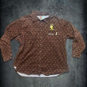 Women’s looney toon button up